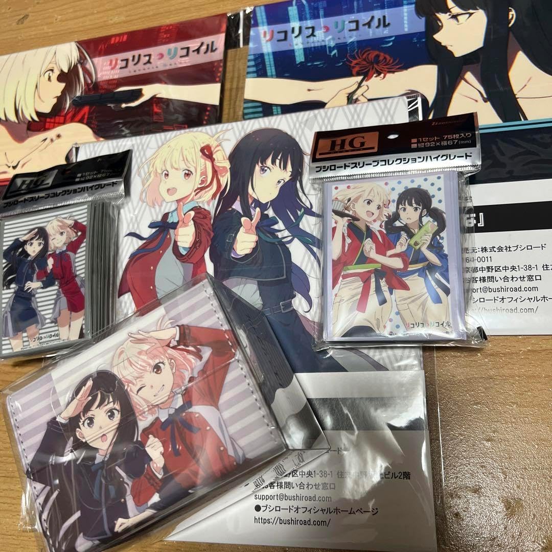 リコリスリコイル トレカサプライセット スリーブ デッキケース Amazon